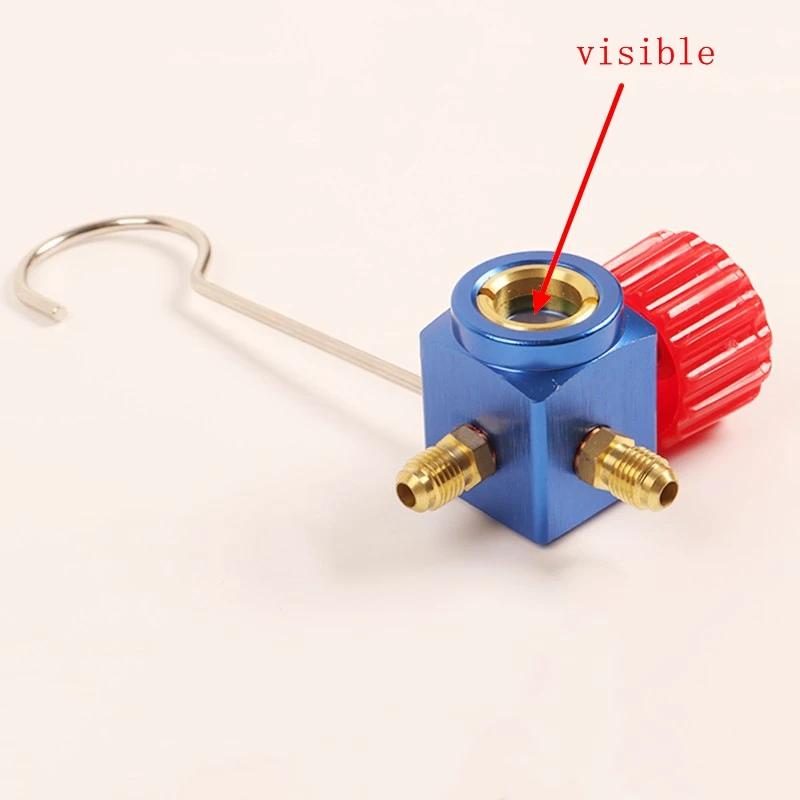 1pc visível refrigeração ar condicionado freon a
