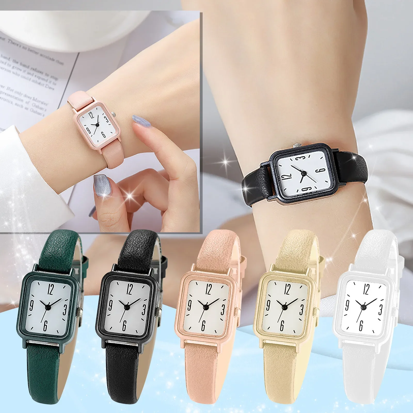 

High Quality Waterproof Wristwatches Simple Ladies Frosted Belt Women'S Watch Trend Concept New Personality Wrist Watches Reloj