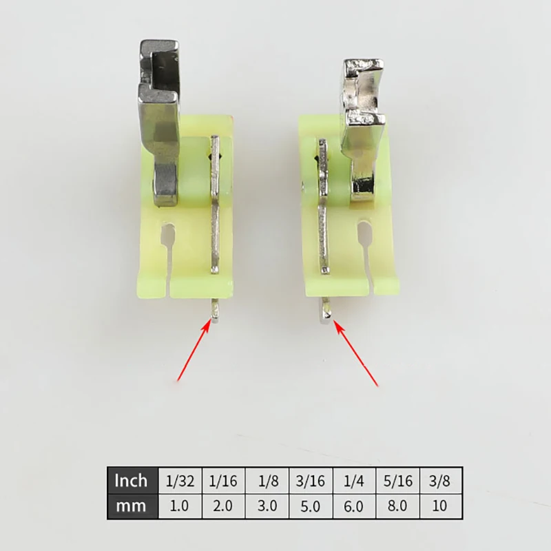 1PC Single Needle Presser Foot SP-18 Industrial Flat Sewing Machine With Knife Open Thread Tangent Left-Right Presser Foot 3