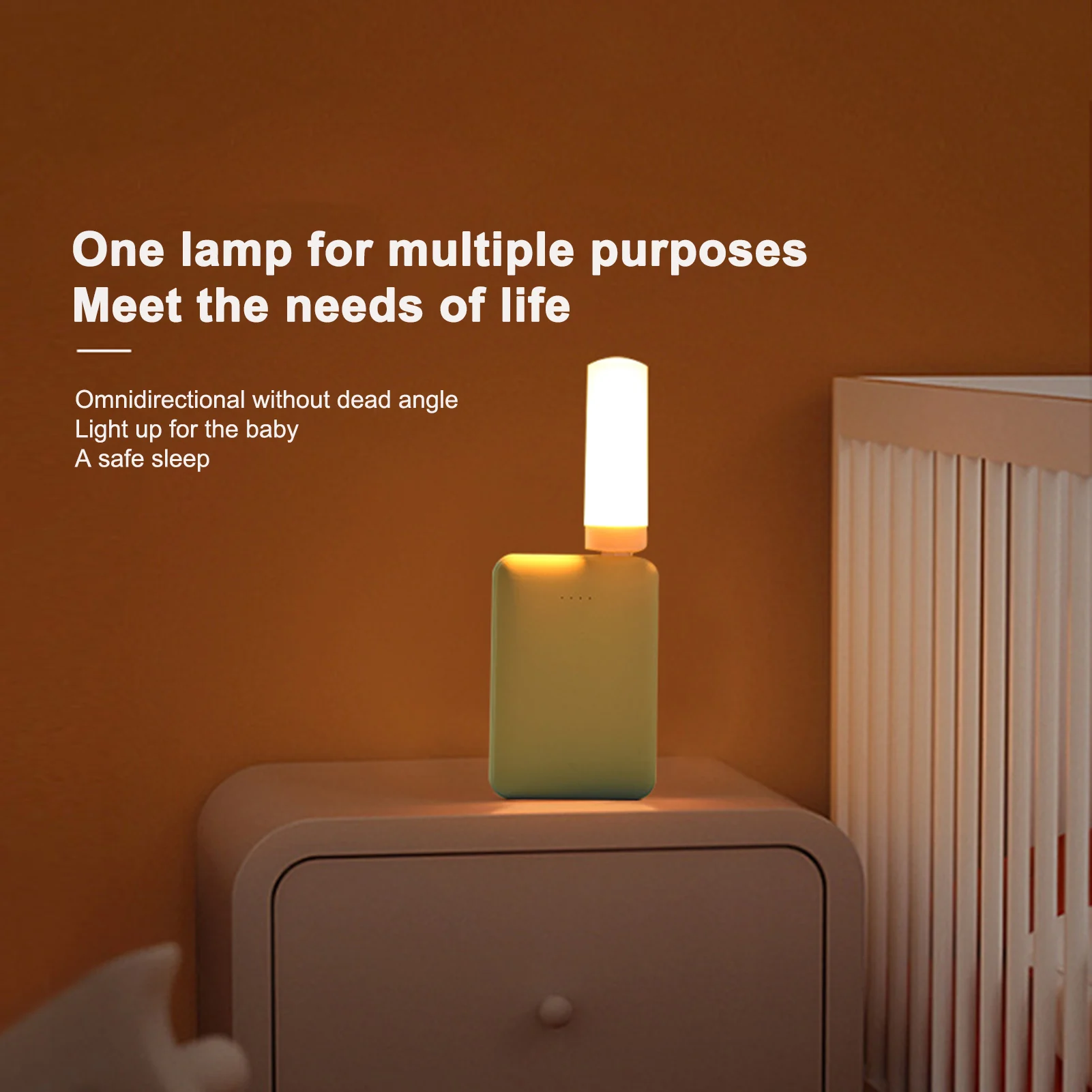 LED Flame Effect Light Flame Bulb Save Energy LED Flame Light Fireplace Lights for Room Party Bar Decor Power By USB Charging