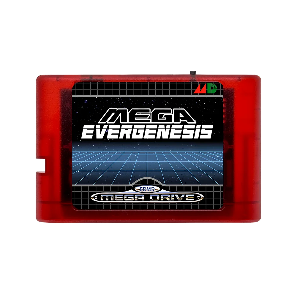All-in-One Flash Card for Sega MegaDrive/Genesis Emulation with 4GB Storage