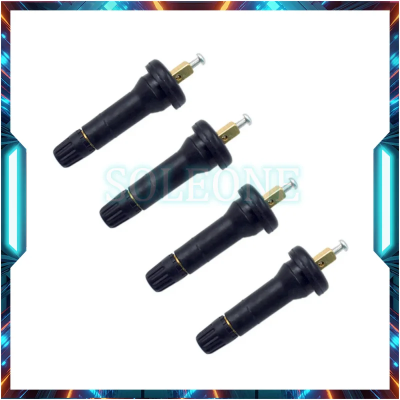 

15263240 9L3Z1700A 4PCS Rubber Snap in TPMS Valve Stem Service Kit For Buick/Cadillac/Chevrolet 68058766AA 28194SC000