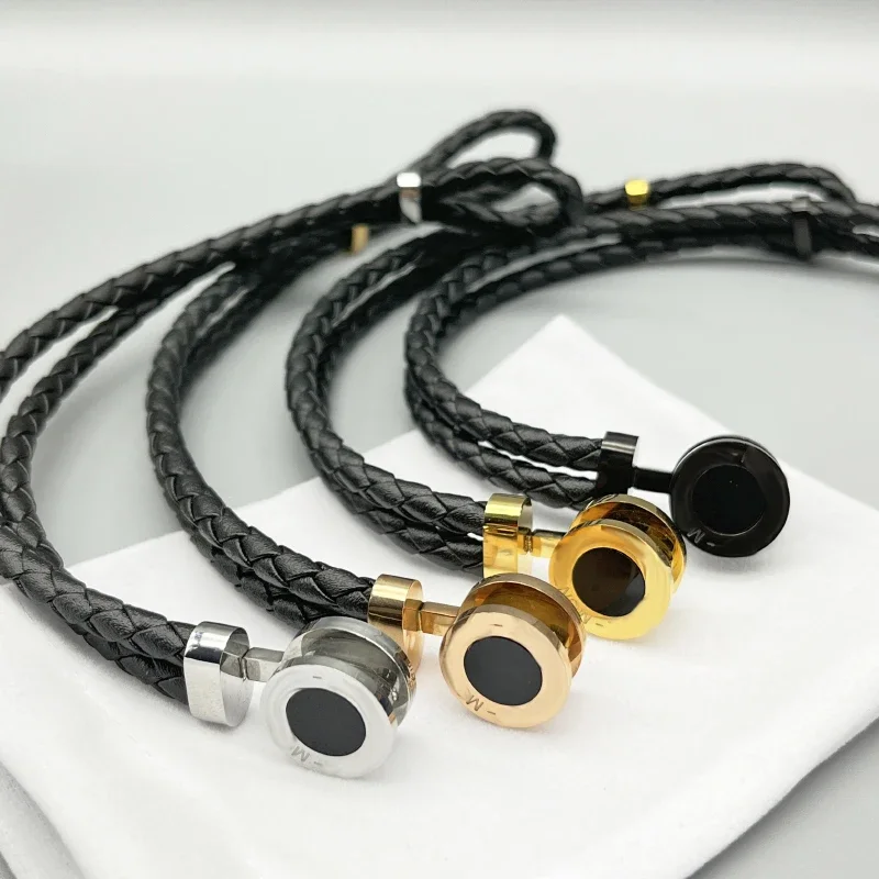 PJS 4 Colors Luxury MB Urban Spirit Serie Bracelet Stainless Steel Lanyard Buckle Special Edition Classic With Box Set