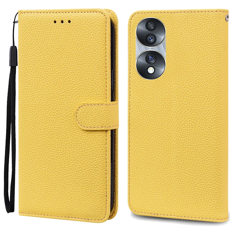 Leather Wallet Flip Case - Elegant Full Cover Coque  Etui