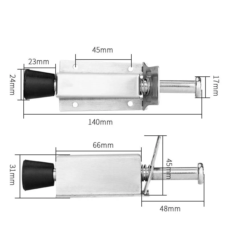 Door Stopper Stainless Steel Door Foot Stopper Holder