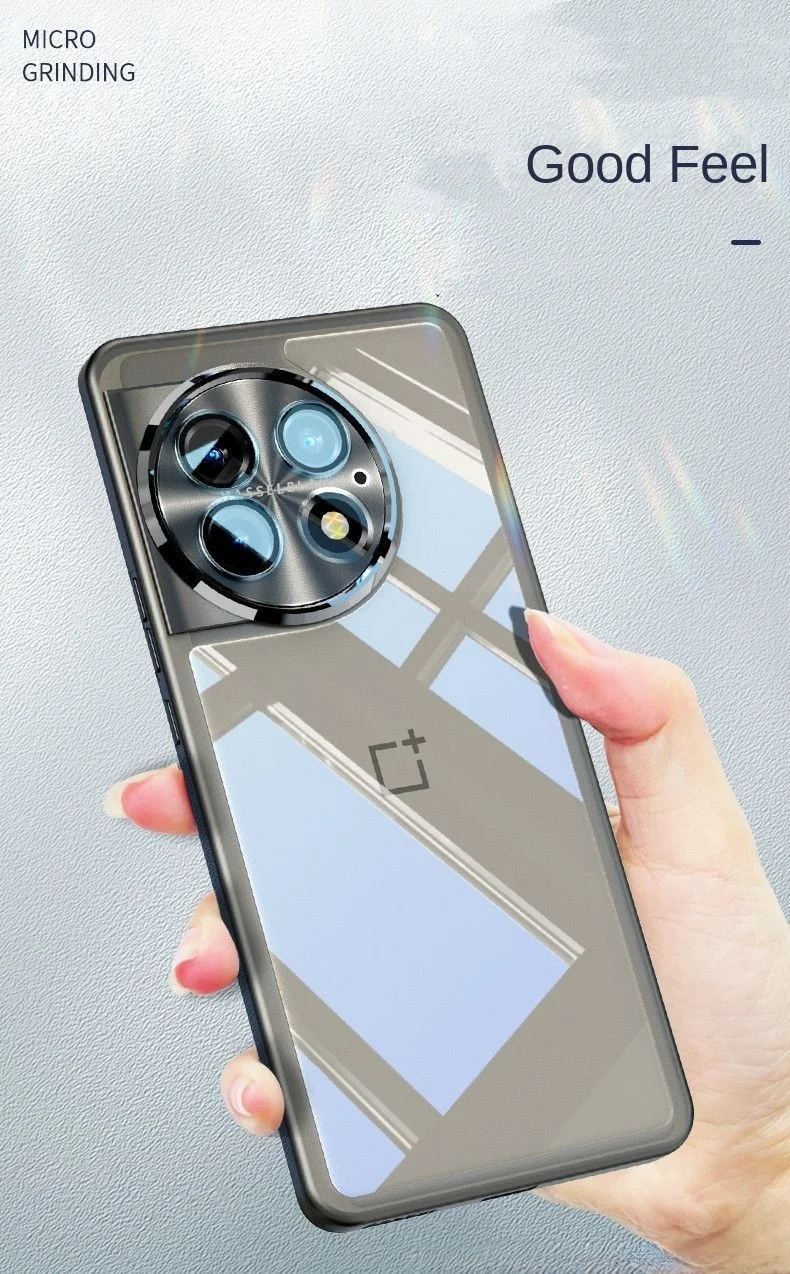Transparent Soft TPU Phone Case with Lens Protection - Enhanced Back Cover Design