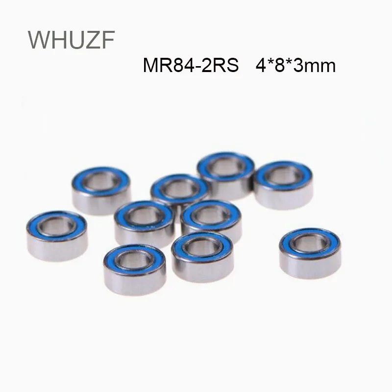 

MR84-2RS Miniature Bearing 20/50/100PCS 4x8x3mm ABEC-5 Hobby Electric RC Car Truck MR84 RS 2RS Ball Bearings MR84-2RS BlueSealed