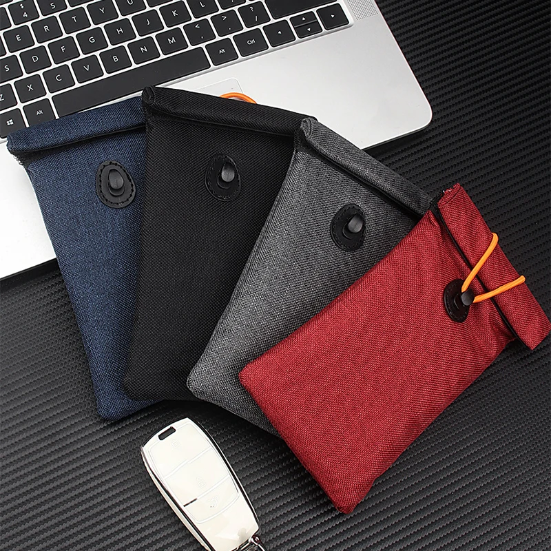 Enhanced Faraday Key Case Signal Blocking Bag
