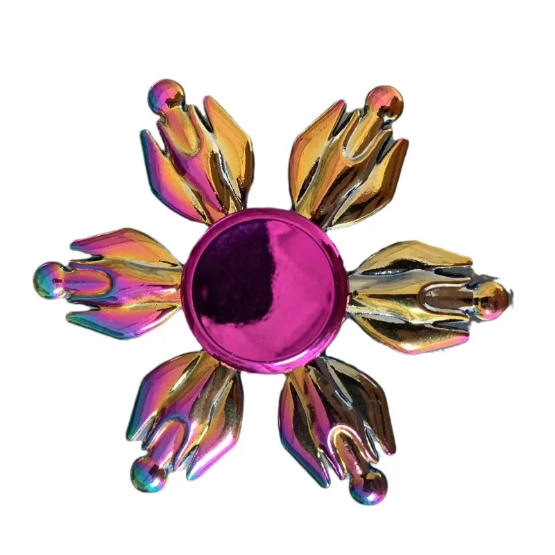 New 28 Style Colorful Metal Fidget Spinner Decompression Alloy Rainbow Hand Spinner EDC Adult Finger Stress Relief Toy Wholesale 6