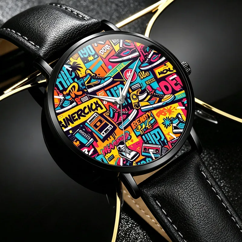 Sleek and Elegant Unisex Quartz Fashion Wristwatch