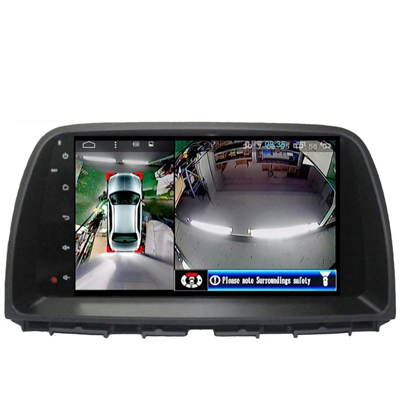 360 Degree Bird View Car DVR Record With 3D Rear Backup Front Side Camera For Mazda CX-5 2015-