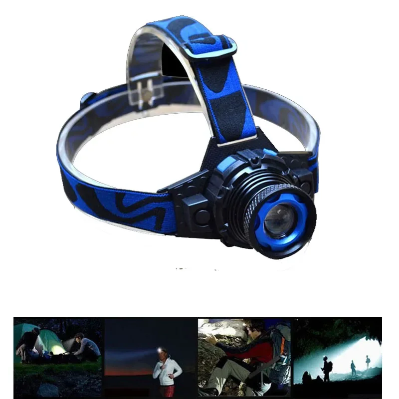 New Waterproof 3 Modes Cree Q5 LED Zoomable Headlamp Headlight Rechargeable Built-in Long Endurance Battery Torch Flashlight k11 cree xml t6 led headlight 1200lum 10w searchlight torch flashlight 3 modes bike headlamp light head lamp by 18650 battery