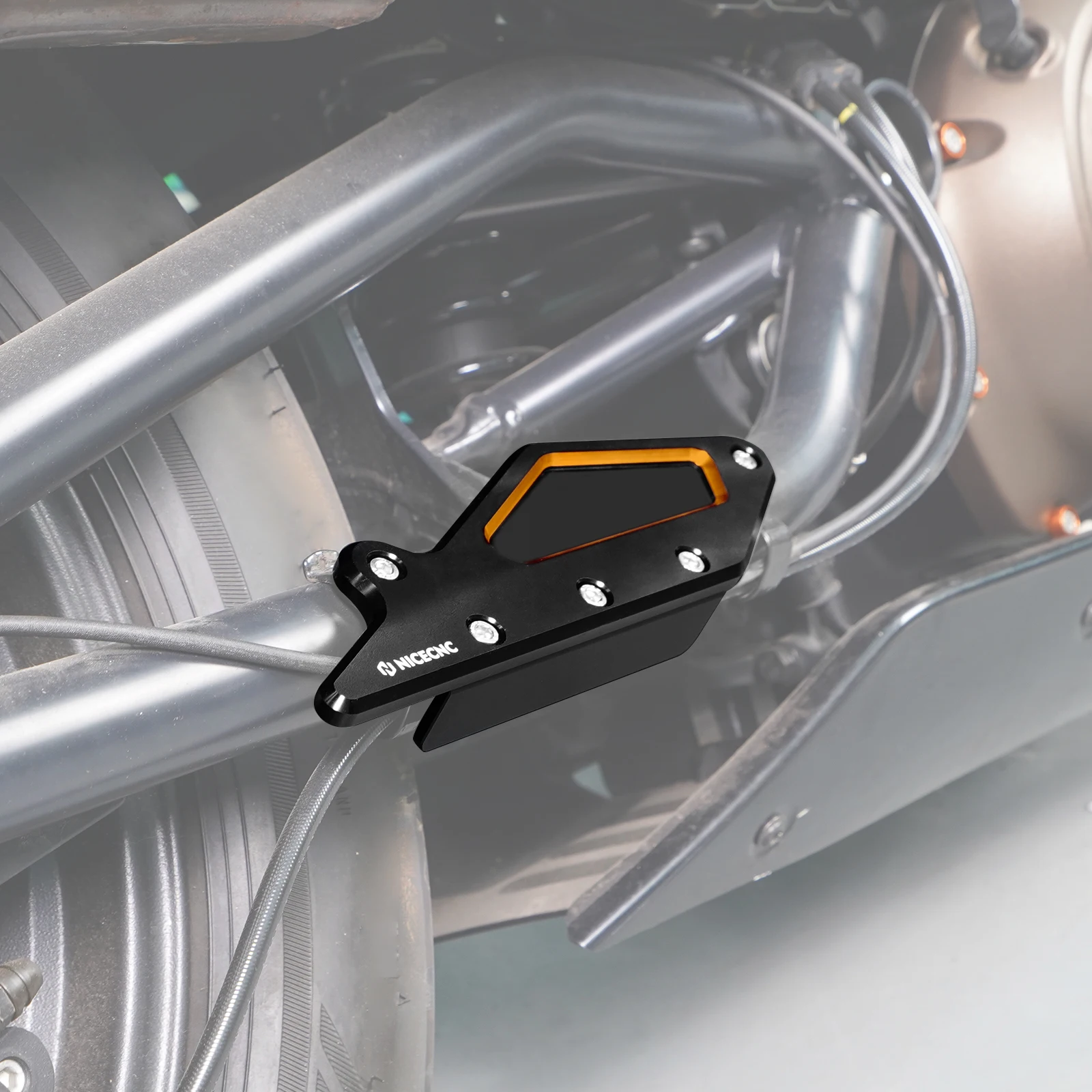Für Harley Sportster S RH1250S 2021-2024 Schwinge Schwinge Schutz Abdeckung Schutz RH 1250 S RH 1250S RH1250 S 2021 2022 2023 24 – Detail 7