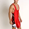 MATMAN FallGuys Fitness Men's Wrestling Singlets international jock One-Piece Powerlifting Canada Sport Clothing 3