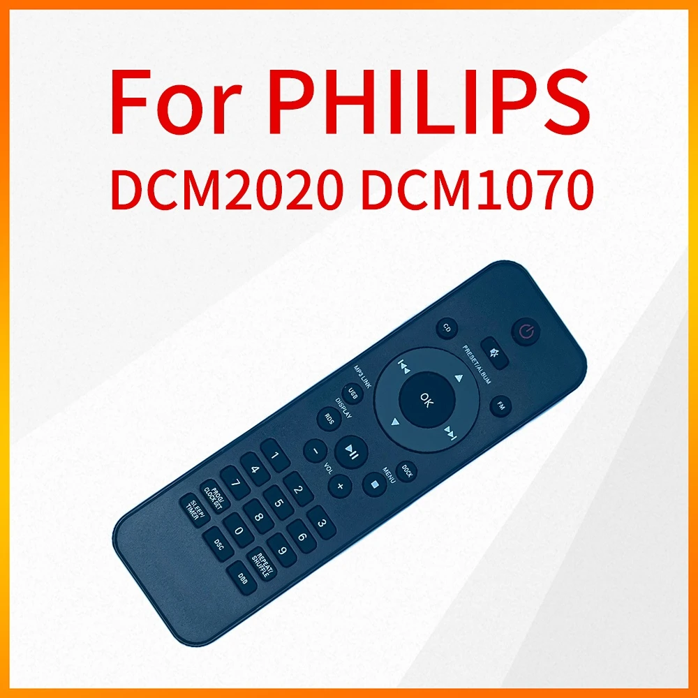 Nuovo Telecomando Originale Adatto Per Philips Cd Micro Audio Dcm2020 Dcm1070 Dcm2055 Dcm2050 Dcm3050 Dcm3060