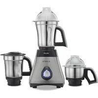 Mixer Grinder, 13 x 8.6 x 12.5 inches, Black, Silver 1