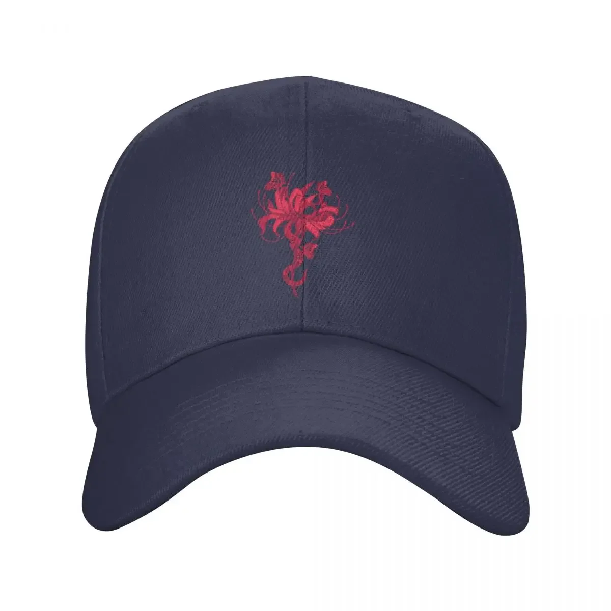 

Purple Red Spider Lily Baseball Cap Beach Bag Vintage Golf Hat Anime Hat Women Men'S
