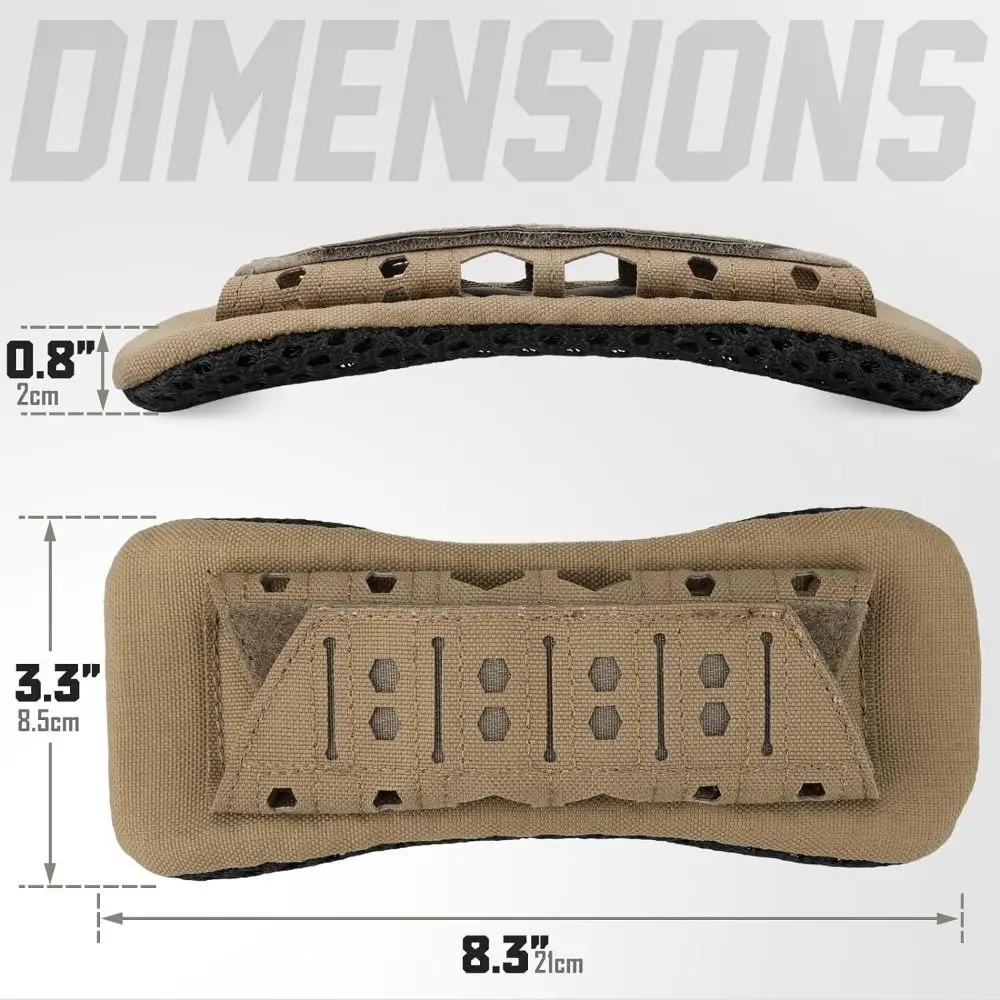 Breathable Backpack Shoulder Strap Pad Non-slip Cushioning Shoulder Pad Multifunctional Durable Shoulder Liner Outdoor