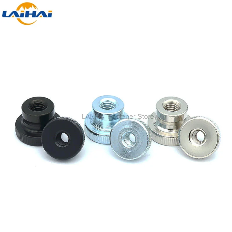 M3 M4 M5 M6 M8 M10 Double Step Adjust Knurl Thumb Nut Hand Tighten Thumbnut 3D Printer Curtain Wall 2/5pcs,thumb nuts