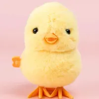 Exquisite Yellow Clockwork Toy Walking Simulation Limb Development Plush Chick/Duck - A Charming Gift 1