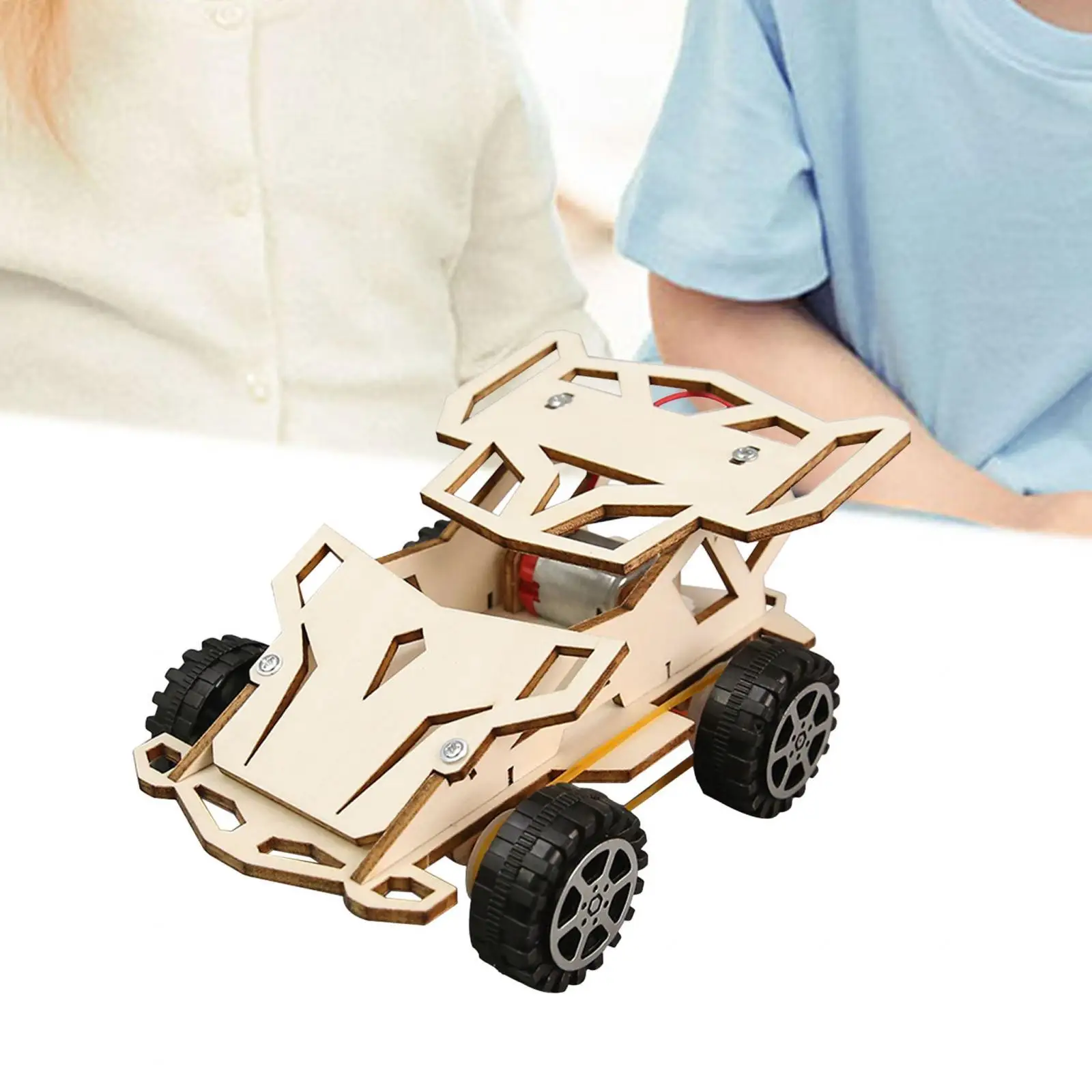 Kits de modelos de automóviles pequeños, experimento de ciencia, ensamblaje de vehículos de bricolaje, Gadget de tecnología, juguetes de construcción para adultos y adolescentes 4