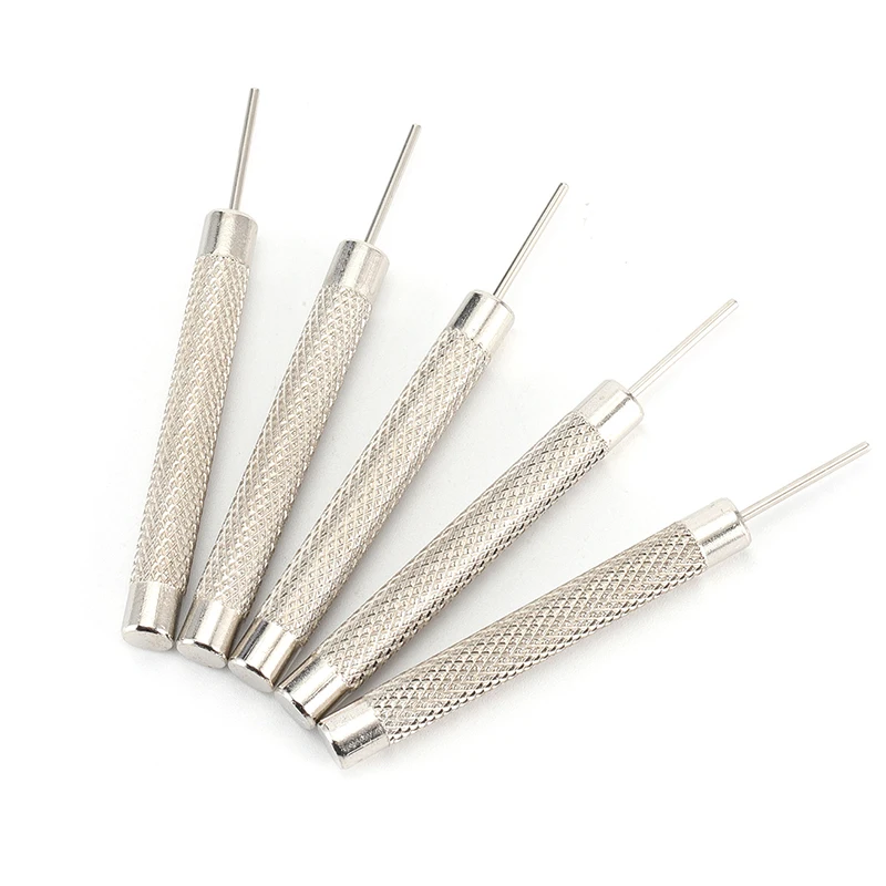 4Pcs/Set Watchband Bracelet Pin Punch Watch Strap Steel Punch Link Pin Remover Repair Tool Watchmaker Accessories watch strap tool