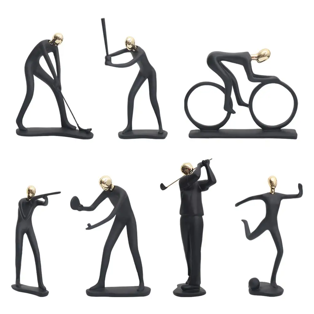 

Спортивная фигурка ремесла скульптура для дома офиса книжная полка статуя