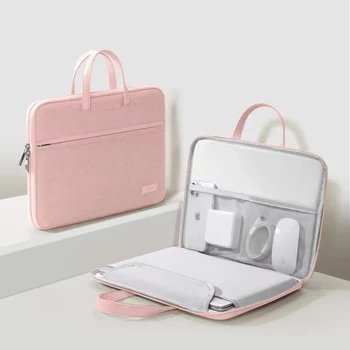Borsa per laptop 13.3 14 16 pollici Custodia per notebook Uomo Donna Borsa portatile Valigetta per MacBook Air Pro Xiaomi Huawei ASUS Regalo