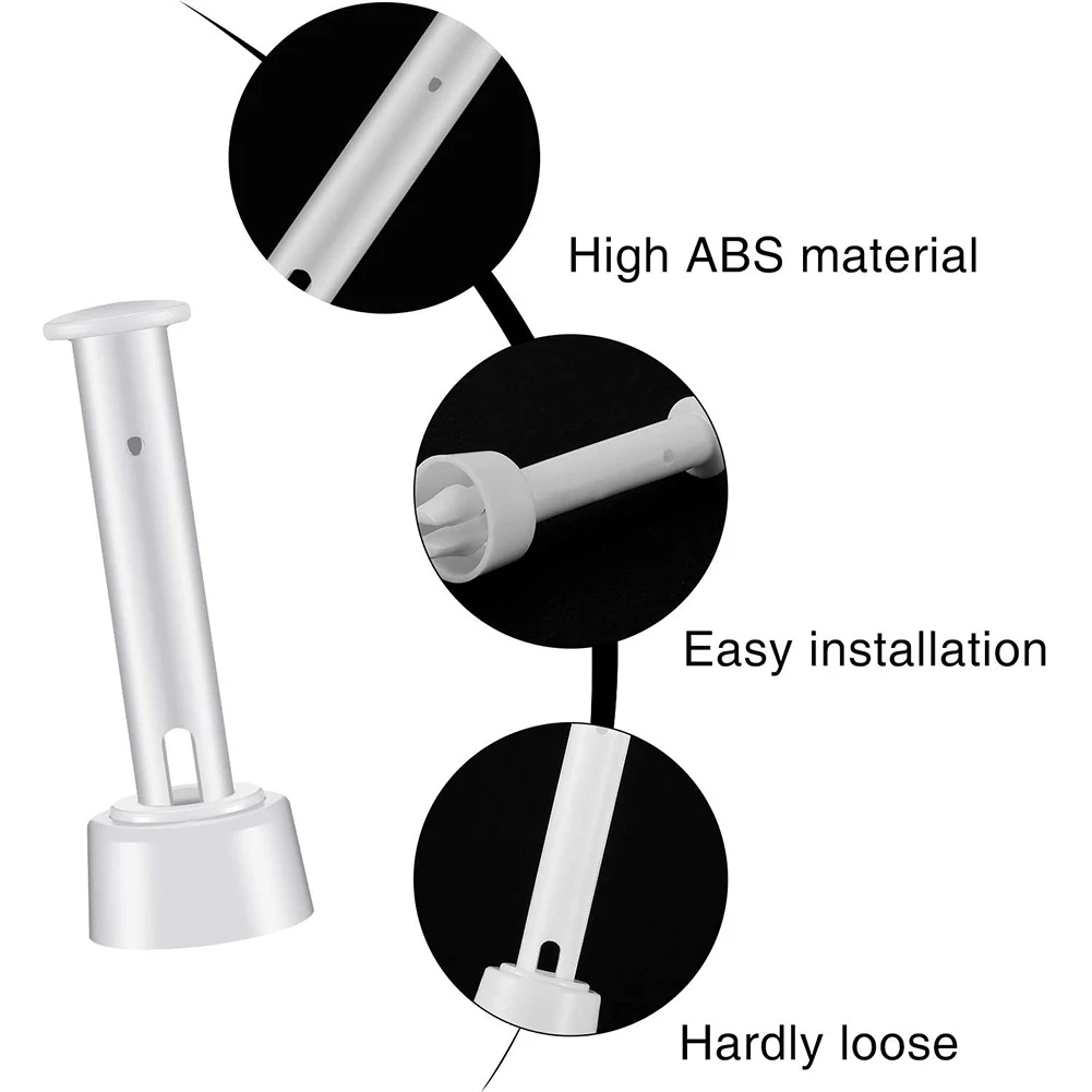 12/24Set Pool Joint Pins Plastic Round Metal Frame Joint Pins for Intex Round Metal Frame Connect Nail Swimming Pool Accessories
