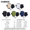 INBIKE Cycling Bike Half Finger Non-slip Gloves Shockproof Summer Breathable MTB Road Bicycle Gloves Men Cycling Equipment 6