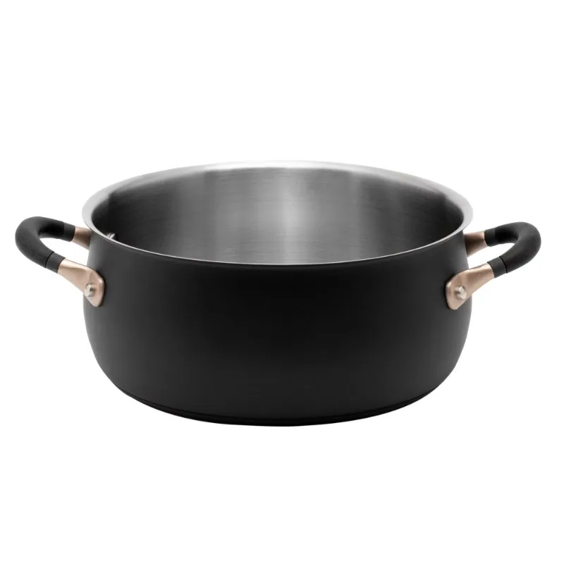

Духовка Meyer Accent серии из нержавеющей стали, 5 кварт, матовая, Черная