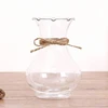 12PCS Transparent Plastic Vases Cute Tiny Flower Bulb Plant Containers Mini Hydroponic Plant Flowerpot Rustic Wedding Home Decor 4
