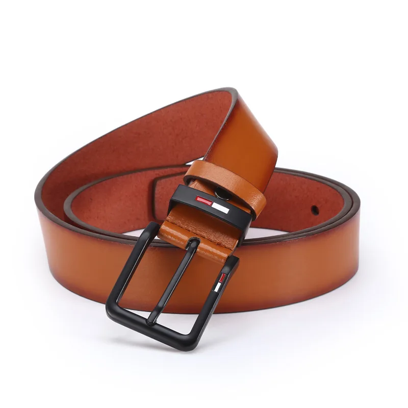 Pin Buckle Belt Men's Pin Buckle Belt Korean Style Versatile Jeans Belt
