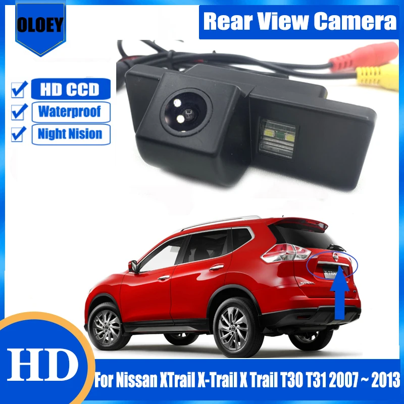 

Rear View Camera For Nissan XTrail X-Trail X Trail T30 T31 2007 2008 2009 ~ 2011 2012 2013 Night Vision Parking Reversing Camera
