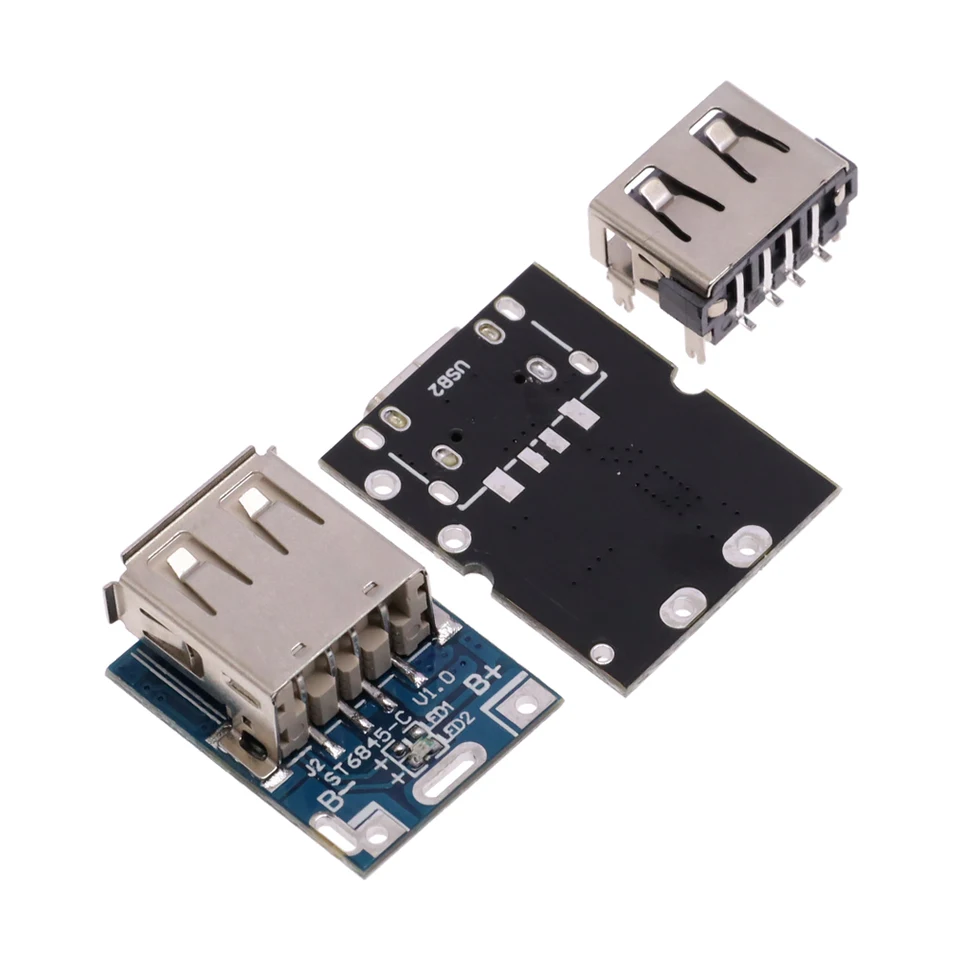VISSQH 20 stuks 5 V 1A lithium batterij USB opladen bescherming VISSQH 20 stuks 5 V 1A lithium batterij USB opladen bescherming