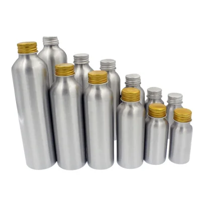 

10pcs Empty 30ML 50ML 100ML 120ml 150 ML 250ML Makeup refillable Bottle Aluminum Bottle Salon Hairdresser