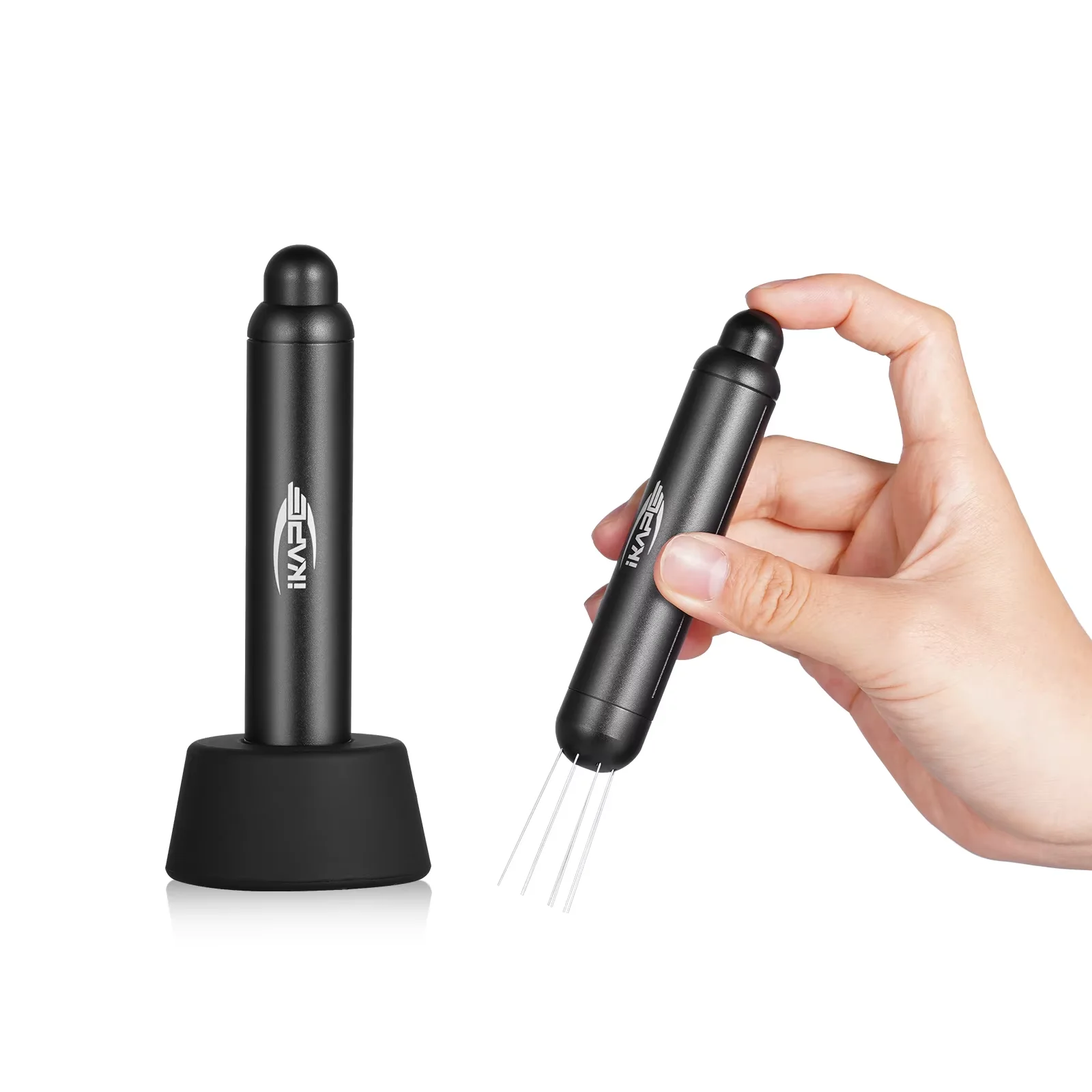 IKAPE WDT Magnetic Espresso Powder Dispenser, Professional Barista Tools, Retractable Telescopic Coffee Accessories
