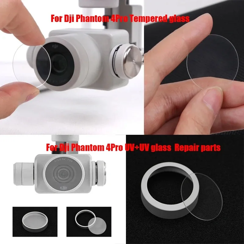 Verre UV de Protection pour Drone DJI P4 Pro/4Pro - Filtre Objectif