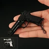 7.5cm Beretta Model 92f Pistol Detachable Metal Toy Mini Pendant Disassembly Pull Trigger Keychain Ornament Collection for Kids 5