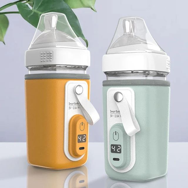 Baby Feeding Milk Bottle Warmer Thermal Bag Hot Heating Bottle Thermos  Bottle Cover Constant Temperature Night