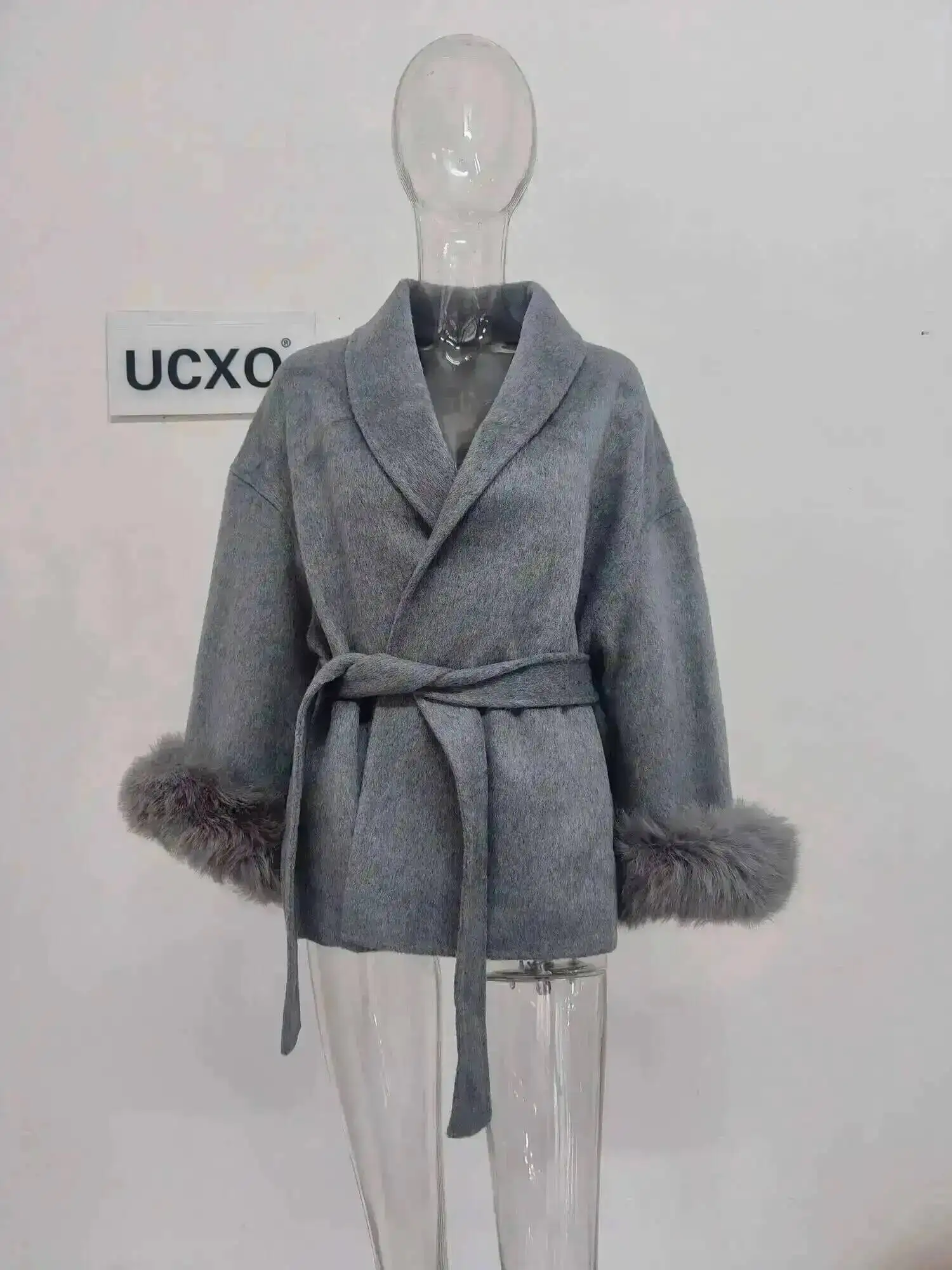 Short Solid Gray