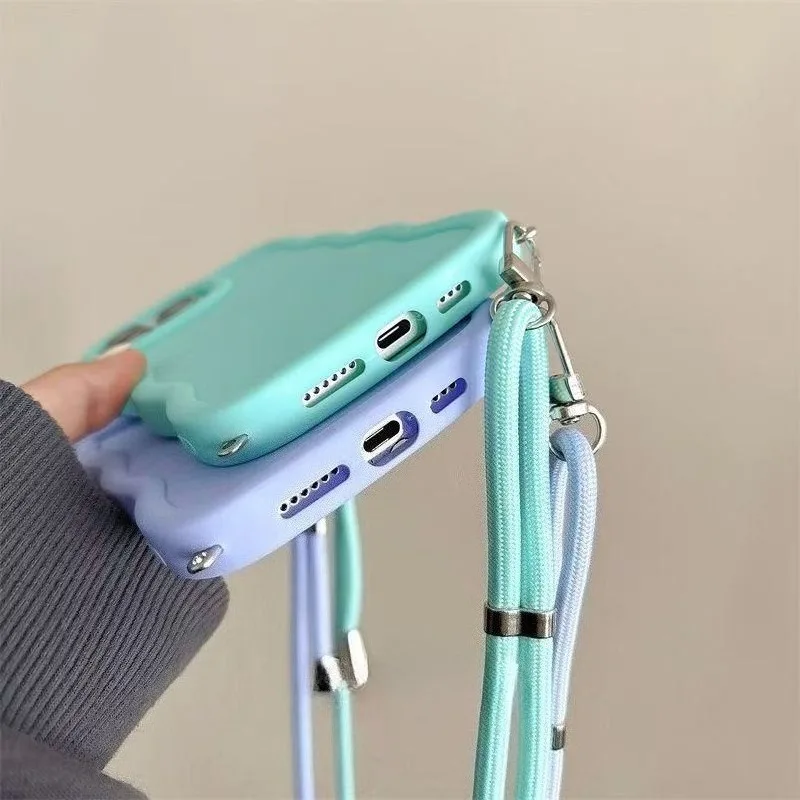 Adjustable Crossbody Lanyard Phone Case with Neck Strap