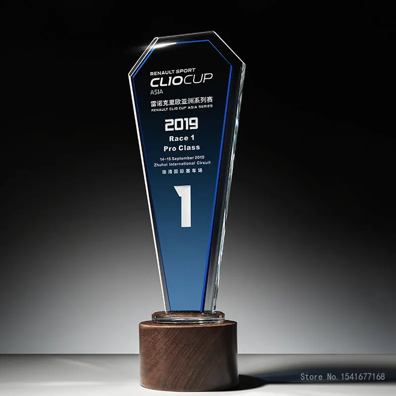 Customized Crystal Trophy, Custom Bubble, High Grade Excellent Company Annual Meeting Award, Lettered Glass Home Decoration, 1Pc