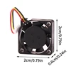 2006 5V 2CM 20MM Fan 20*20*6MM Cooling Fan Fan Mini Laptop Cooling Fan 3wire Computer PC Fan Radiator Cooler 6