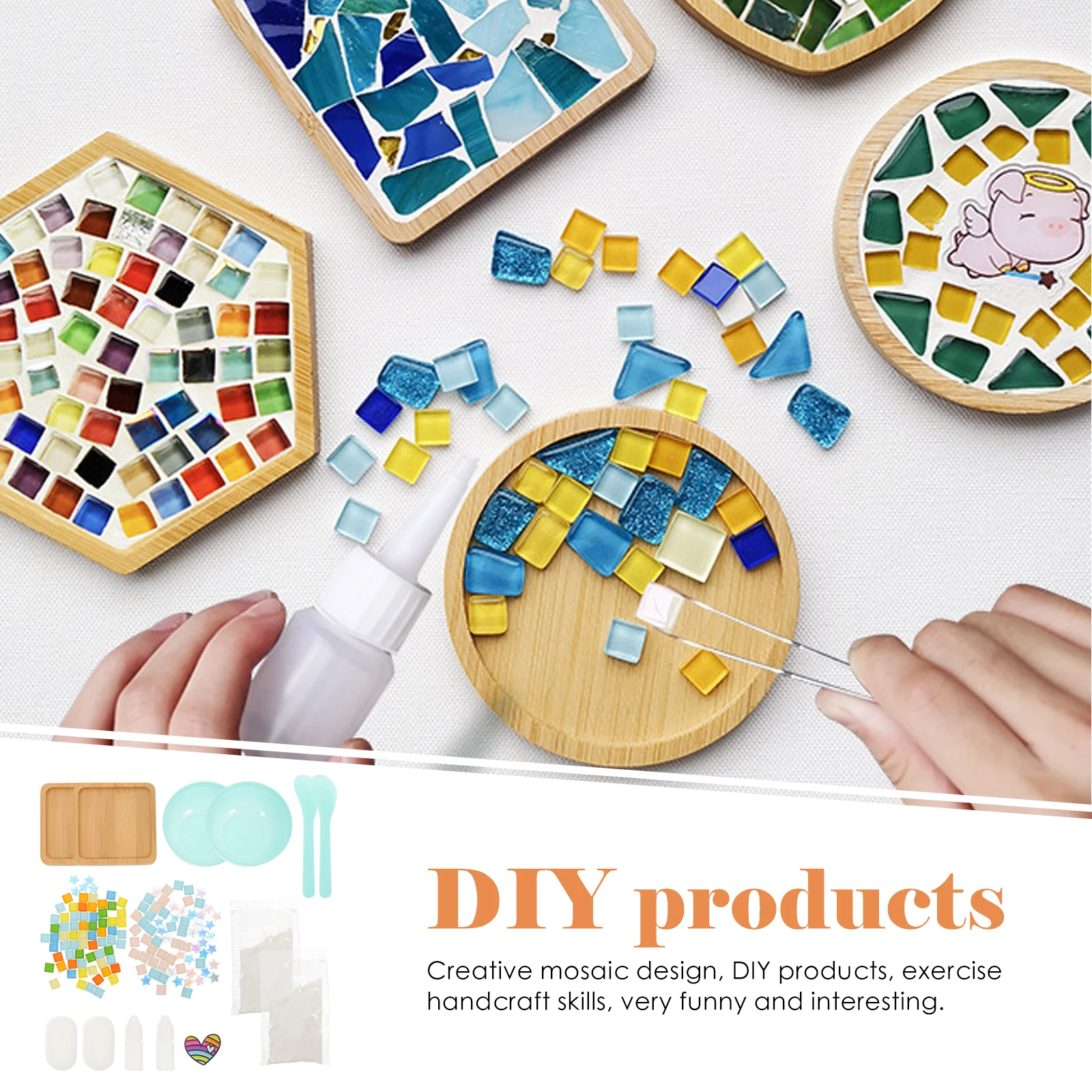 DIY Bamboo Cup Coasters 5