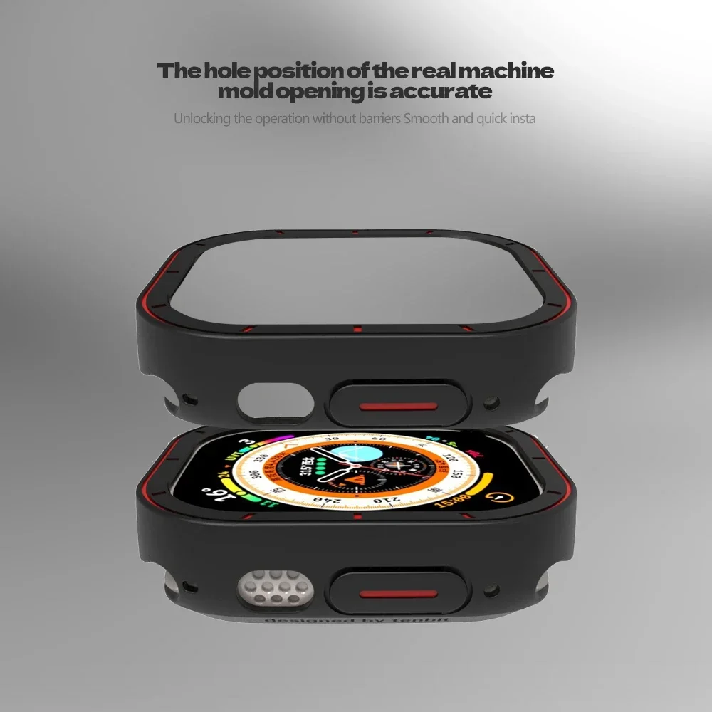  ġ Ʈ Ǹ ̽, Ʈ 49mm TPU ȣ Ŀ , iWatch ø 8  ð  ׼