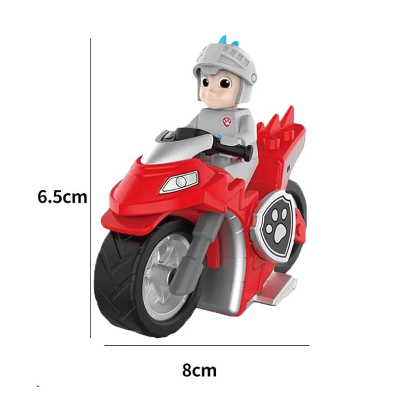 Paw Patrol Action Figure Toys Captain Ryder Motorcycle Skye
