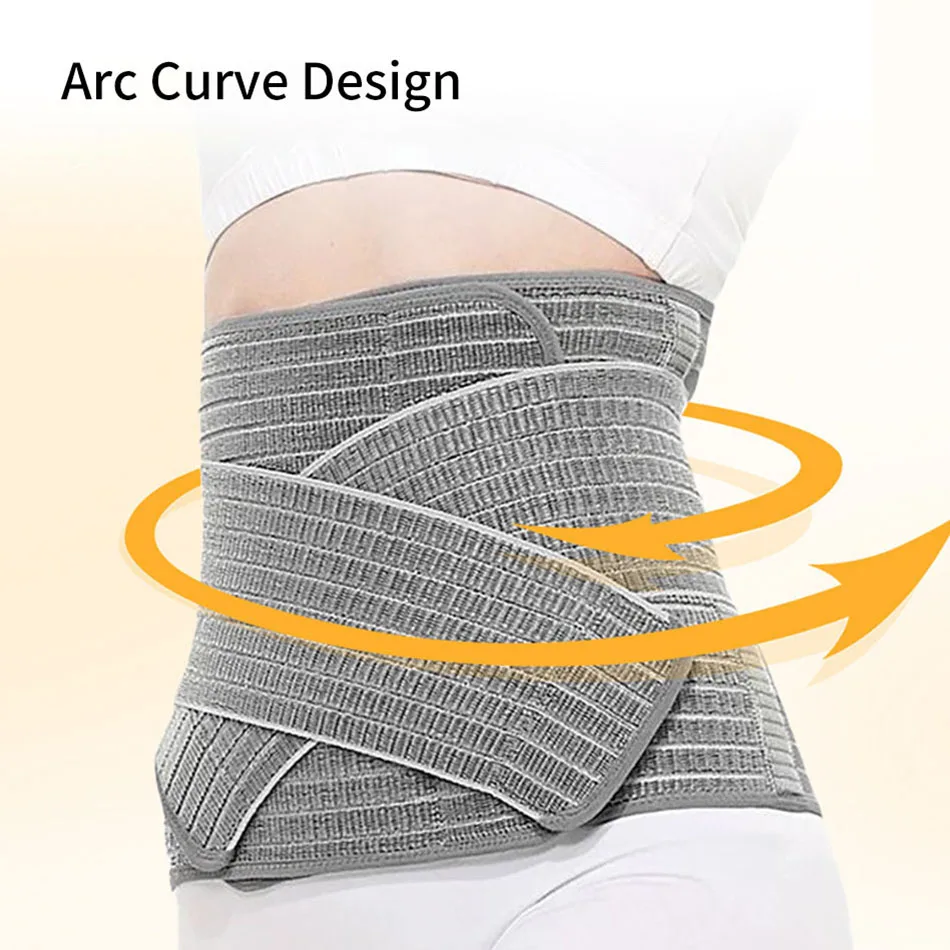 Postpartum Belly Band Belly Band Pregnant Women Postpartum Repair Bamboo Charcoal Fiber Breathable Belt Comfortable and High Elastic Women Waistband