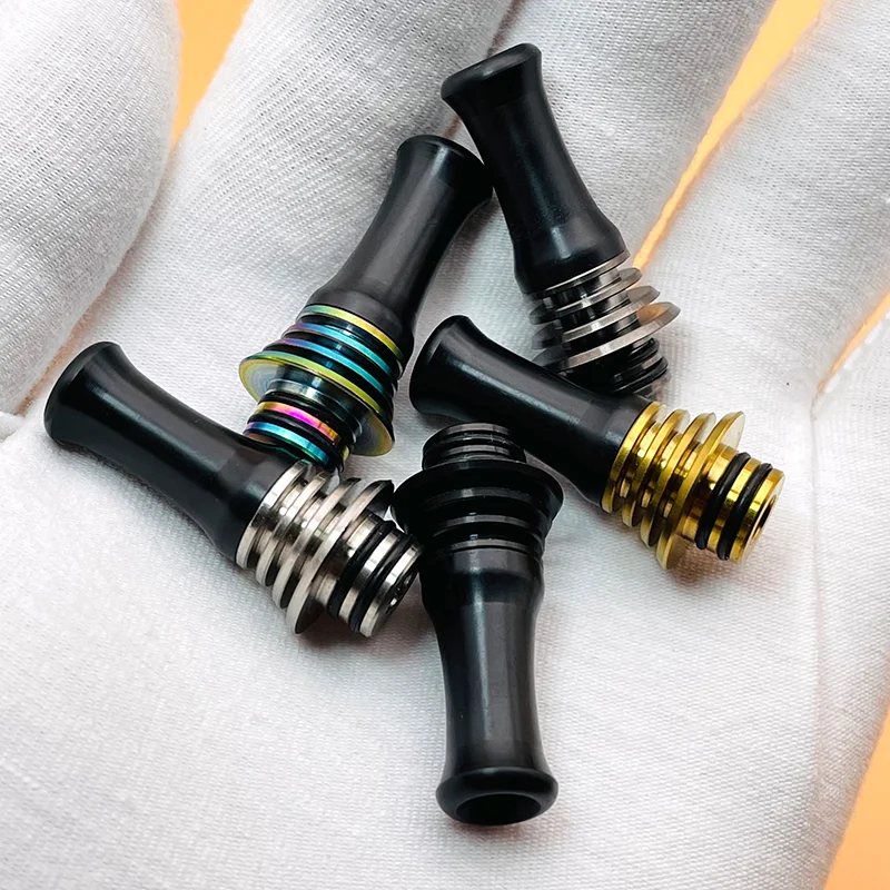 

1pcs 510 Drip Tip MTL Long Drip Extended Heat Insulation and Anti Scalding Holder for Berserker Bskr Tank