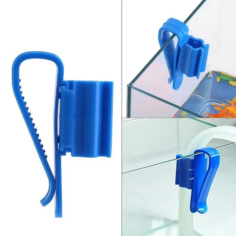 Plastic Hose Holder Fixing Clip Auto Siphon Clamp Homebrew Beer Making Bucket Water Pipe Fish Tank Aquarium